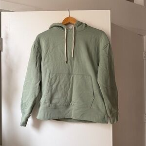 Everlane Sage Green Hoodie 100% cotton